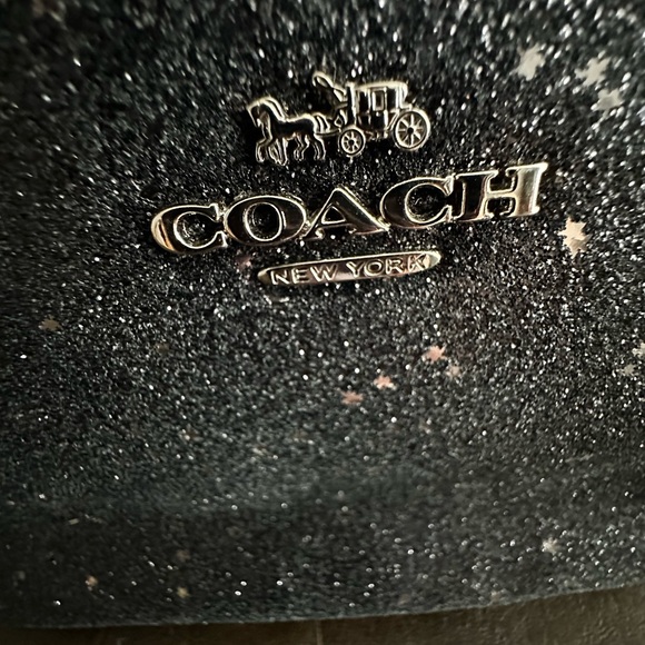 Coach Black Star Glitter Crossbody Bag - Picture 1 of 13
